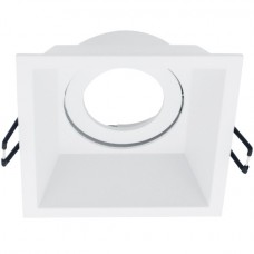 Σποτ Τετράγωνο Χωνευτό Κινητό Αλουμινίου Λευκό 92EL259SQ